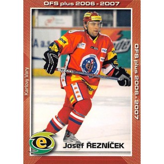 Extraliga OFS - Řezníček Josef - 2006-07 OFS Utkání hvězd No.6