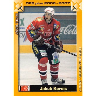 Extraliga OFS - Koreis Jakub - 2006-07 OFS Jágr Team No.5