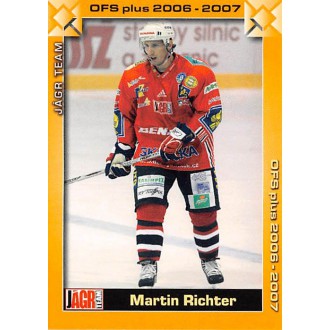 Extraliga OFS - Richter Martin - 2006-07 OFS Jágr Team No.8