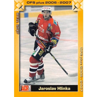 Extraliga OFS - Hlinka Jaroslav - 2006-07 OFS Jágr Team No.14