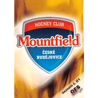 Extraliga OFS - HC České Budějovice - 2006-07 OFS Seznam karet - Znak No.1