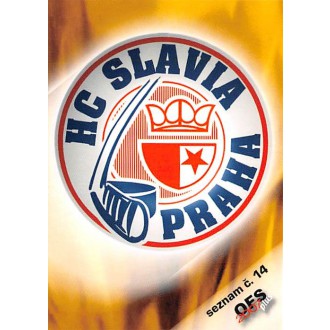 Extraliga OFS - HC Slavia Praha - 2006-07 OFS Seznam karet - Znak No.14