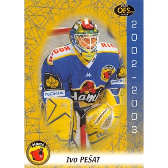 Extraliga OFS - Pešat Ivo - 2002-03 OFS No.37