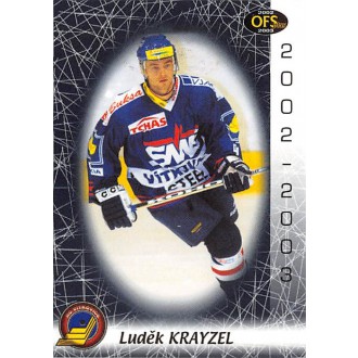 Extraliga OFS - Krayzel Luděk - 2002-03 OFS No.55