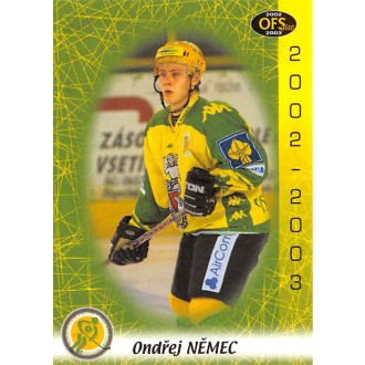 Extraliga OFS - Němec Ondřej - 2002-03 OFS No.72