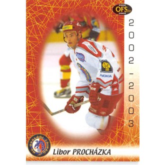 Extraliga OFS - Procházka Libor - 2002-03 OFS No.99