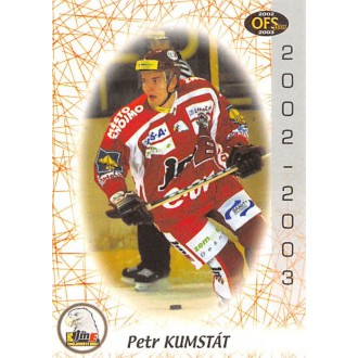 Extraliga OFS - Kumstát Petr - 2002-03 OFS No.111