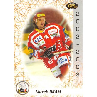 Extraliga OFS - Uram Marek - 2002-03 OFS No.123