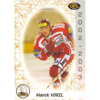 Extraliga OFS - Vorel Marek - 2002-03 OFS No.124