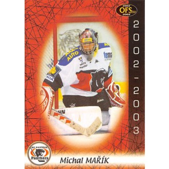 Extraliga OFS - Mařík Michal - 2002-03 OFS No.138