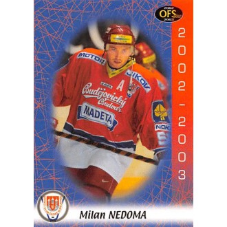 Extraliga OFS - Nedoma Milan - 2002-03 OFS No.181