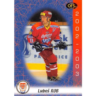 Extraliga OFS - Rob Luboš - 2002-03 OFS No.183