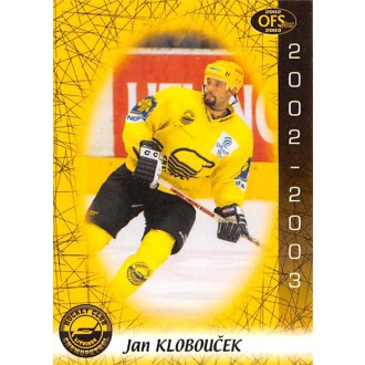 Extraliga OFS - Klobouček Jan - 2002-03 OFS No.196