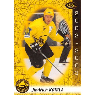 Extraliga OFS - Kotrla Jindřich - 2002-03 OFS No.197