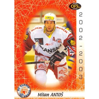 Extraliga OFS - Antoš Milan - 2002-03 OFS No.233