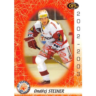 Extraliga OFS - Steiner Ondřej - 2002-03 OFS No.248