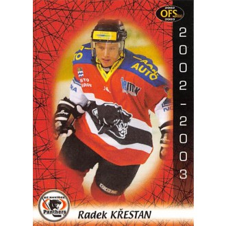 Extraliga OFS - Křestan Radek - 2002-03 OFS No.305