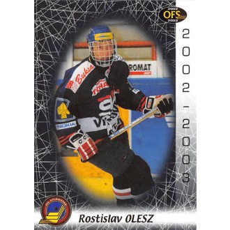 Extraliga OFS - Olesz Rostislav - 2002-03 OFS No.309