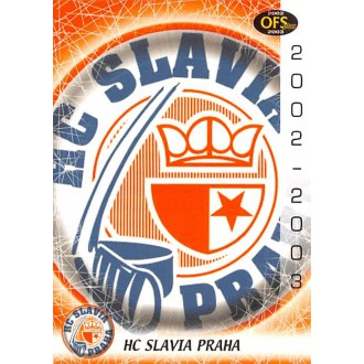 Extraliga OFS - Slavia Praha - 2002-03 OFS Znaky klubů No.Z-8