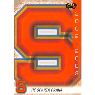 Extraliga OFS - Sparta Praha - 2002-03 OFS Znaky klubů No.Z-9