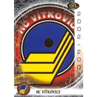 Extraliga OFS - Vítkovice - 2002-03 OFS Znaky klubů No.Z-11