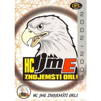 Extraliga OFS - JME Znojemští Orli - 2002-03 OFS Znaky klubů No.Z-14