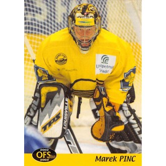 Extraliga OFS - Pinc Marek - 2002-03 OFS Seznam Karet No.2