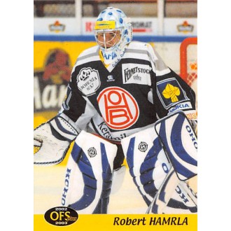 Extraliga OFS - Hamrla Robert - 2002-03 OFS Seznam Karet No.6