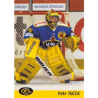 Extraliga OFS - Tuček Petr - 2002-03 OFS Seznam Karet No.9