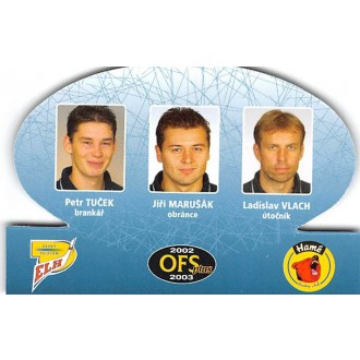 Extraliga OFS - Tuček Petr, Marušák Jiří, Vlach Rostislav - 2002-03 OFS Trio No.T-23