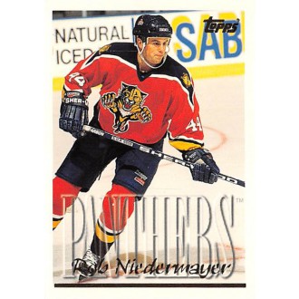 Řadové karty - Niedermayer Rob - 1995-96 Topps No.31