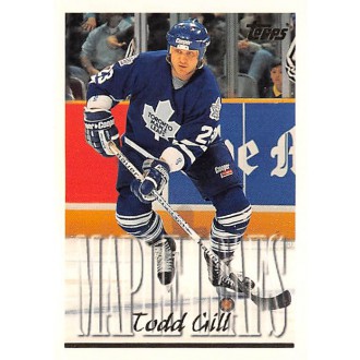 Řadové karty - Gill Todd - 1995-96 Topps No.124