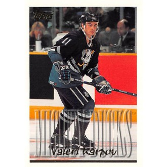 Řadové karty - Karpov Valeri - 1995-96 Topps No.137
