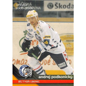 Extraliga OFS - Podkonický Andrej - 2005-06 OFS No.15