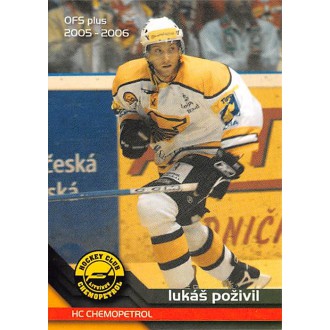 Extraliga OFS - Poživil Lukáš - 2005-06 OFS No.32