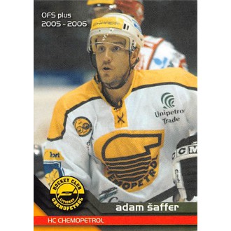 Extraliga OFS - Šaffer Adam - 2005-06 OFS No.39