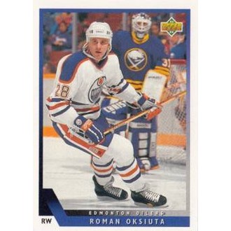 Řadové karty - Oksiuta Roman - 1993-94 Upper Deck No.509