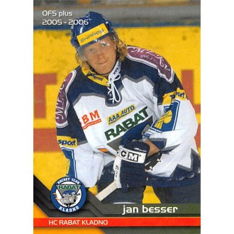 Extraliga OFS - Besser Jan - 2005-06 OFS No.105