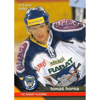 Extraliga OFS - Horna Tomáš - 2005-06 OFS No.115