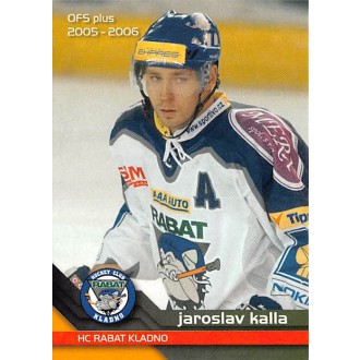 Extraliga OFS - Kalla Jaroslav - 2005-06 OFS No.117