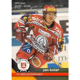 Extraliga OFS - Kolář Jan - 2005-06 OFS No.155