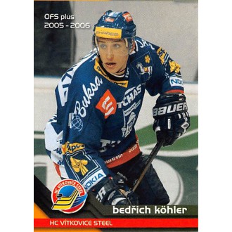 Extraliga OFS - Köhler Bedřich - 2005-06 OFS No.182