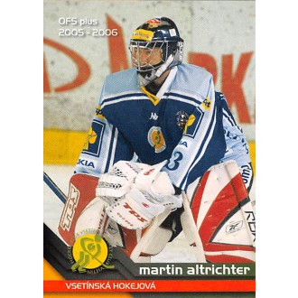 Extraliga OFS - Altrichter Martin - 2005-06 OFS No.212