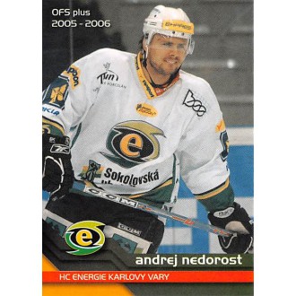 Extraliga OFS - Nedorost Andrej - 2005-06 OFS No.277