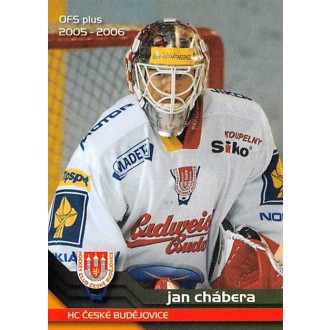 Extraliga OFS - Chábera Jan - 2005-06 OFS No.296