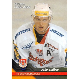 Extraliga OFS - Sailer Petr - 2005-06 OFS No.303
