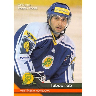 Extraliga OFS - Rob Luboš - 2005-06 OFS No.327