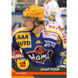 Extraliga OFS - Fojtík Josef - 2005-06 OFS No.331
