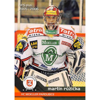 Extraliga OFS - Růžička Martin - 2005-06 OFS No.336