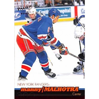 Paralelní karty - Malhotra Manny - 1999-00 Pacific Red No.274